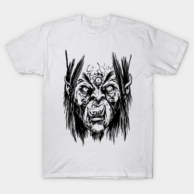 Third-eye Ogre T-Shirt by Defameart